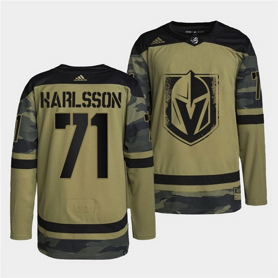 Men Vegas Golden Knights 71 William Karlsson 2022 Camo Military Appreciation Night Stitched jersey Men Vegas Golden Knights 71 William Karlsson 2022 Camo Military Appreciation Night Stitched jersey