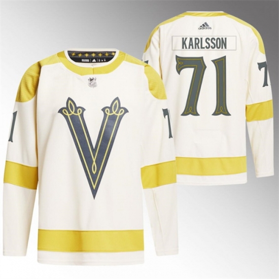 Men Vegas Golden Knights 71 William Karlsson Cream 2024 Winter Classic Breakaway Stitched Jersey Men Vegas Golden Knights 71 William Karlsson Cream 2024 Winter Classic Breakaway Stitched Jersey