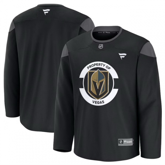 Men Vegas Golden Knights Black 2024 25 Team Practice Stitched Hockey Jersey Men Vegas Golden Knights Black 2024 25 Team Practice Stitched Hockey Jersey
