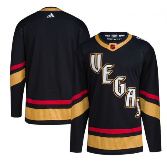 Men Vegas Golden Knights Blank Black 2022 23 Reverse Retro Stitched Jersey Men Vegas Golden Knights Blank Black 2022 23 Reverse Retro Stitched Jersey