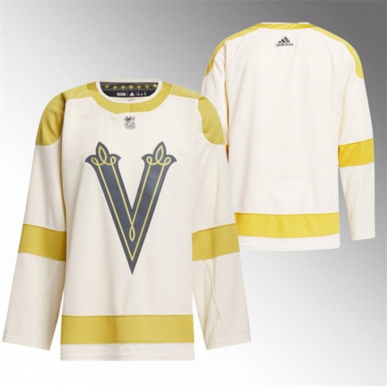 Men Vegas Golden Knights Blank Cream 2024 Winter Classic Breakaway Stitched Jersey Men Vegas Golden Knights Blank Cream 2024 Winter Classic Breakaway Stitched Jersey