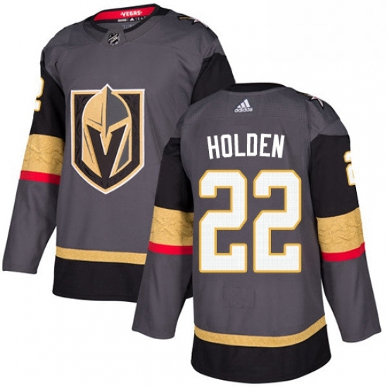 Mens Adidas Vegas Golden Knights 22 Nick Holden Premier Gray Home NHL Jersey Mens Adidas Vegas Golden Knights 22 Nick Holden Premier Gray Home NHL Jersey