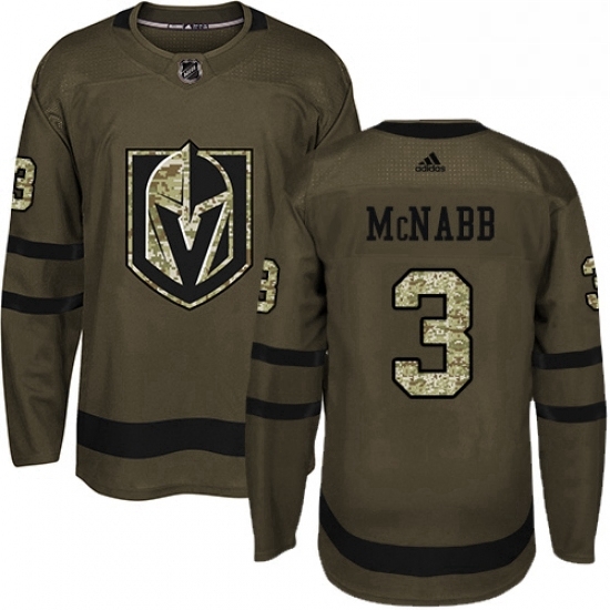 Mens Adidas Vegas Golden Knights 3 Brayden McNabb Authentic Green Salute to Service NHL Jersey Mens Adidas Vegas Golden Knights 3 Brayden McNabb Authentic Green Salute to Service NHL Jersey