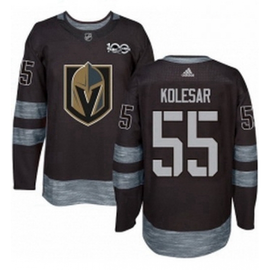 Mens Adidas Vegas Golden Knights 55 Keegan Kolesar Authentic Black 1917 2017 100th Anniversary NHL Jersey Mens Adidas Vegas Golden Knights 55 Keegan Kolesar Authentic Black 1917 2017 100th Anniversary NHL Jersey
