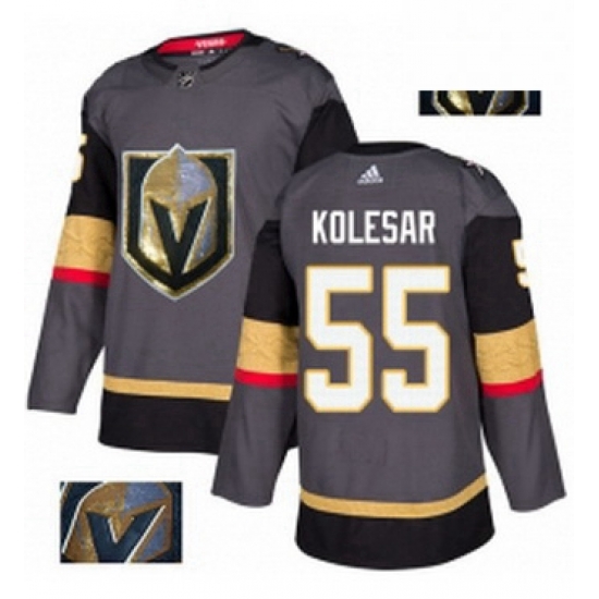 Mens Adidas Vegas Golden Knights 55 Keegan Kolesar Authentic Gray Fashion Gold NHL Jersey Mens Adidas Vegas Golden Knights 55 Keegan Kolesar Authentic Gray Fashion Gold NHL Jersey