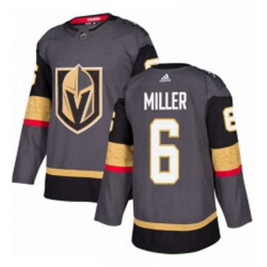 Mens Adidas Vegas Golden Knights 6 Colin Miller Premier Gray Home NHL Jersey Mens Adidas Vegas Golden Knights 6 Colin Miller Premier Gray Home NHL Jersey