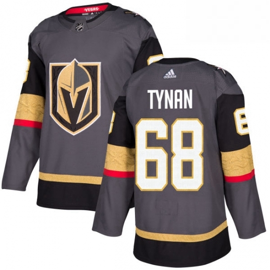 Mens Adidas Vegas Golden Knights 68 TJ Tynan Premier Gray Home NHL Jersey Mens Adidas Vegas Golden Knights 68 TJ Tynan Premier Gray Home NHL Jersey