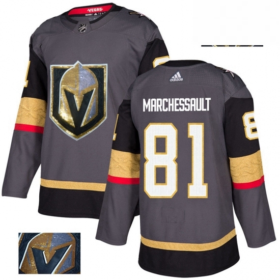 Mens Adidas Vegas Golden Knights 81 Jonathan Marchessault Authentic Gray Fashion Gold NHL Jersey Mens Adidas Vegas Golden Knights 81 Jonathan Marchessault Authentic Gray Fashion Gold NHL Jersey
