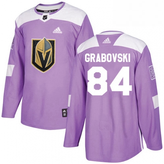 Mens Adidas Vegas Golden Knights 84 Mikhail Grabovski Authentic Purple Fights Cancer Practice NHL Jersey Mens Adidas Vegas Golden Knights 84 Mikhail Grabovski Authentic Purple Fights Cancer Practice NHL Jersey