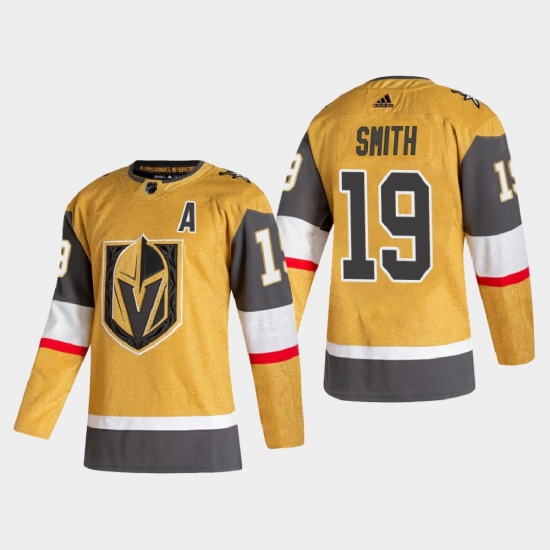 Vegas Golden Knights 19 Reilly Smith Men Adidas 2020 21 Authentic Player Alternate Stitched NHL Jersey Gold Vegas Golden Knights 19 Reilly Smith Men Adidas 2020 21 Authentic Player Alternate Stitched NHL Jersey Gold