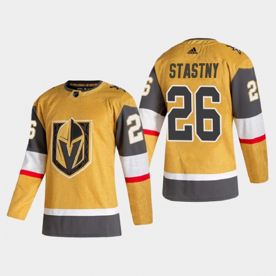 Vegas Golden Knights 26 Paul Stastny Men Adidas 2020 21 Authentic Player Alternate Stitched NHL Jersey Gold Vegas Golden Knights 26 Paul Stastny Men Adidas 2020 21 Authentic Player Alternate Stitched NHL Jersey Gold