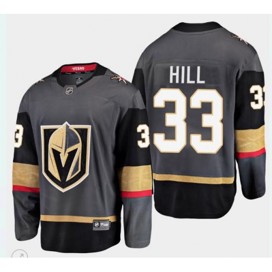 Vegas Golden Knights Adin Hill #33 Black 2022-23 Home Stitched Jersey Vegas Golden Knights Adin Hill #33 Black 2022-23 Home Stitched Jersey
