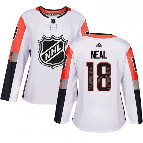 Womens Adidas Vegas Golden Knights 18 James Neal Authentic White 2018 All Star Pacific Division NHL Jersey Womens Adidas Vegas Golden Knights 18 James Neal Authentic White 2018 All Star Pacific Division NHL Jersey
