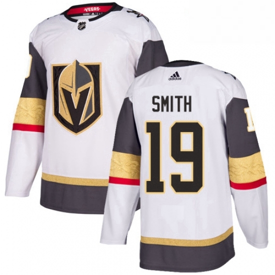 Womens Adidas Vegas Golden Knights 19 Reilly Smith Authentic White Away NHL Jersey Womens Adidas Vegas Golden Knights 19 Reilly Smith Authentic White Away NHL Jersey