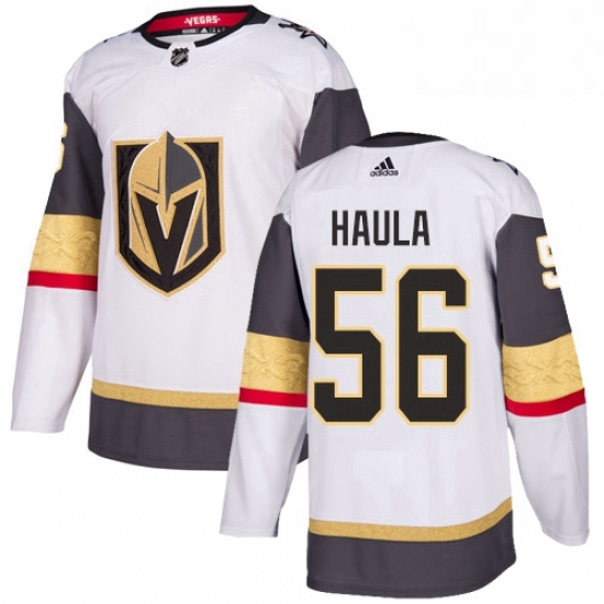 Womens Adidas Vegas Golden Knights 56 Erik Haula Authentic White Away NHL Jersey Womens Adidas Vegas Golden Knights 56 Erik Haula Authentic White Away NHL Jersey