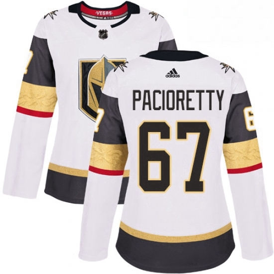Womens Adidas Vegas Golden Knights 67 Max Pacioretty Authentic White Away NHL Jersey Womens Adidas Vegas Golden Knights 67 Max Pacioretty Authentic White Away NHL Jersey