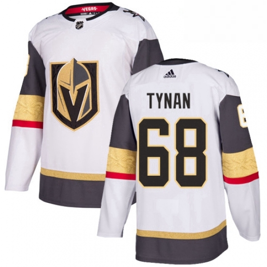 Womens Adidas Vegas Golden Knights 68 TJ Tynan Authentic White Away NHL Jersey Womens Adidas Vegas Golden Knights 68 TJ Tynan Authentic White Away NHL Jersey