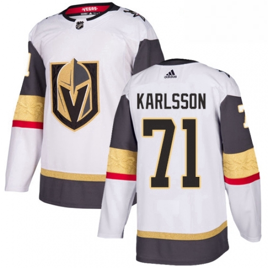 Womens Adidas Vegas Golden Knights 71 William Karlsson Authentic White Away NHL Jersey Womens Adidas Vegas Golden Knights 71 William Karlsson Authentic White Away NHL Jersey