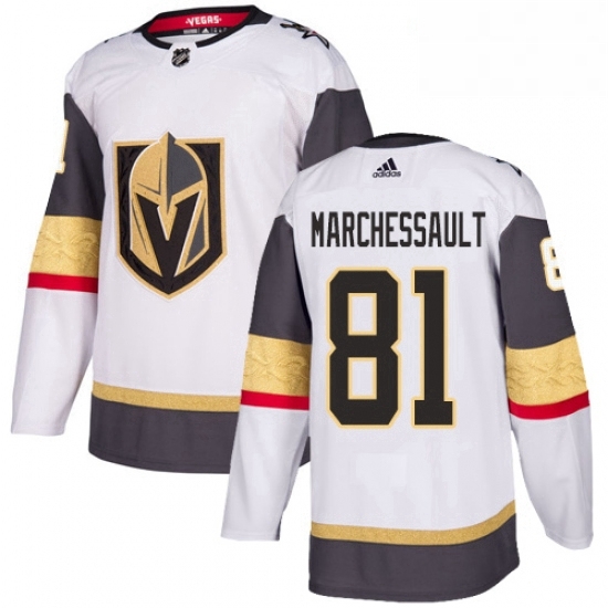 Womens Adidas Vegas Golden Knights 81 Jonathan Marchessault Authentic White Away NHL Jersey Womens Adidas Vegas Golden Knights 81 Jonathan Marchessault Authentic White Away NHL Jersey