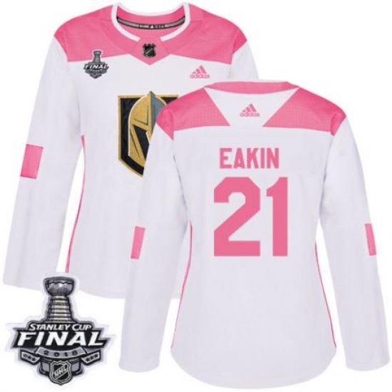 womens cody eakin vegas golden knights jersey white pink adidas 21 nhl 2018 stanley cup final authentic fashion womens cody eakin vegas golden knights jersey white pink adidas 21 nhl 2018 stanley cup final authentic fashion