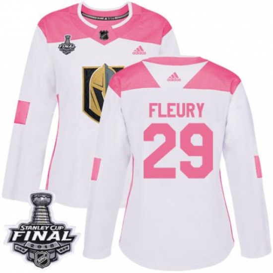 womens marc andre fleury vegas golden knights jersey white pink adidas 29 nhl 2018 stanley cup final authentic fashion womens marc andre fleury vegas golden knights jersey white pink adidas 29 nhl 2018 stanley cup final authentic fashion