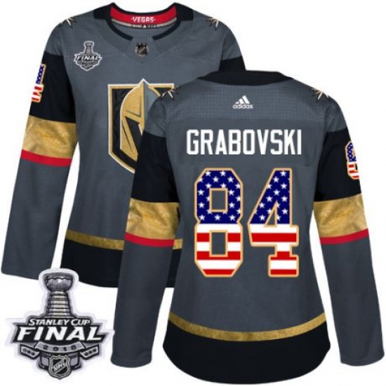 womens mikhail grabovski vegas golden knights jersey gray adidas 84 nhl 2018 stanley cup final authentic usa flag fashion womens mikhail grabovski vegas golden knights jersey gray adidas 84 nhl 2018 stanley cup final authentic usa flag fashion