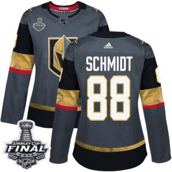 womens nate schmidt vegas golden knights jersey gray adidas 88 nhl home 2018 stanley cup final authentic womens nate schmidt vegas golden knights jersey gray adidas 88 nhl home 2018 stanley cup final authentic