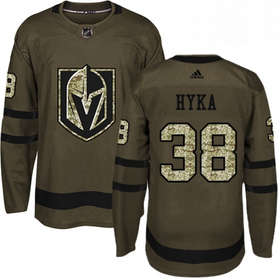 Youth Adidas Vegas Golden Knights 38 Tomas Hyka Authentic Green Salute to Service NHL Jersey Youth Adidas Vegas Golden Knights 38 Tomas Hyka Authentic Green Salute to Service NHL Jersey