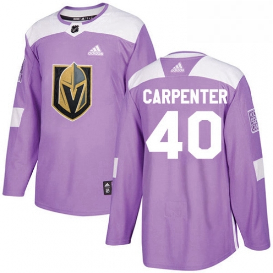 Youth Adidas Vegas Golden Knights 40 Ryan Carpenter Authentic Purple Fights Cancer Practice NHL Jersey Youth Adidas Vegas Golden Knights 40 Ryan Carpenter Authentic Purple Fights Cancer Practice NHL Jersey
