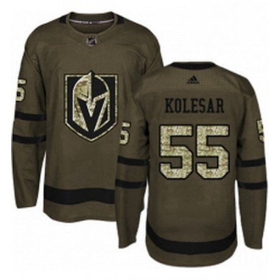Youth Adidas Vegas Golden Knights 55 Keegan Kolesar Authentic Green Salute to Service NHL Jersey Youth Adidas Vegas Golden Knights 55 Keegan Kolesar Authentic Green Salute to Service NHL Jersey