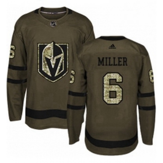 Youth Adidas Vegas Golden Knights 6 Colin Miller Authentic Green Salute to Service NHL Jersey Youth Adidas Vegas Golden Knights 6 Colin Miller Authentic Green Salute to Service NHL Jersey