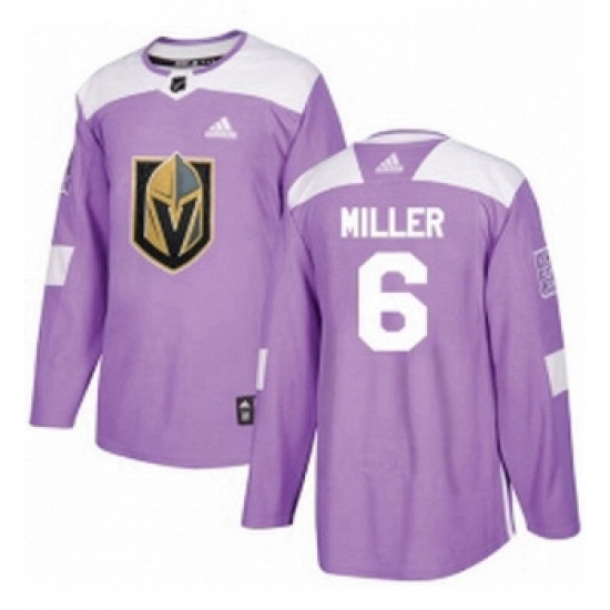 Youth Adidas Vegas Golden Knights 6 Colin Miller Authentic Purple Fights Cancer Practice NHL Jersey Youth Adidas Vegas Golden Knights 6 Colin Miller Authentic Purple Fights Cancer Practice NHL Jersey