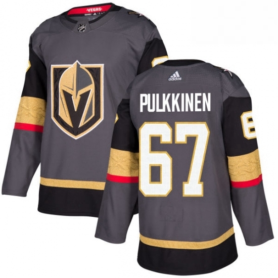 Youth Adidas Vegas Golden Knights 67 Teemu Pulkkinen Authentic Gray Home NHL Jersey Youth Adidas Vegas Golden Knights 67 Teemu Pulkkinen Authentic Gray Home NHL Jersey