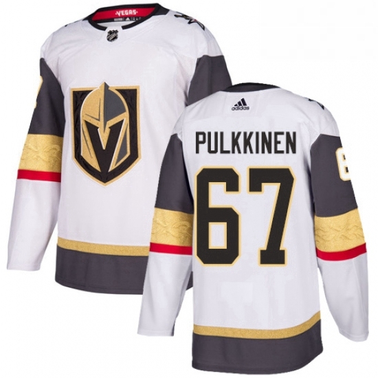 Youth Adidas Vegas Golden Knights 67 Teemu Pulkkinen Authentic White Away NHL Jersey Youth Adidas Vegas Golden Knights 67 Teemu Pulkkinen Authentic White Away NHL Jersey