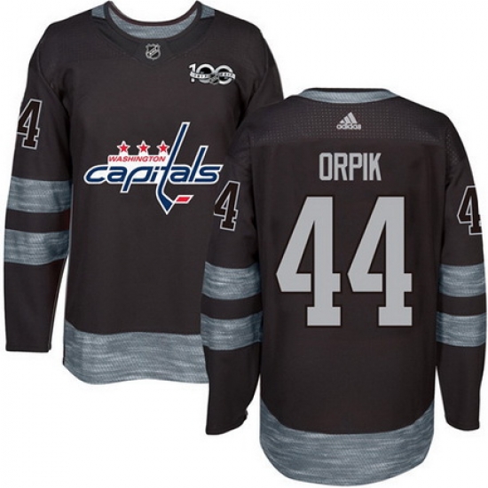 Capitals #44 Brooks Orpik Black 1917 2017 100th Anniversary Stitched NHL Jersey Capitals #44 Brooks Orpik Black 1917 2017 100th Anniversary Stitched NHL Jersey
