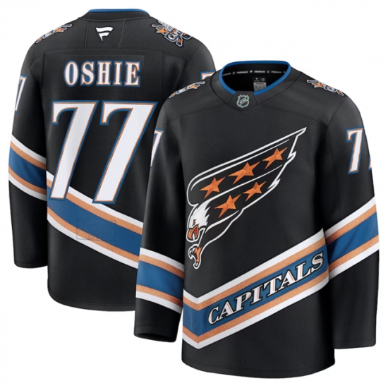 Men Washington Capitals 77 TJ Oshie Black 2024 25 Alternate Stitched Hockey Jersey Men Washington Capitals 77 TJ Oshie Black 2024 25 Alternate Stitched Hockey Jersey