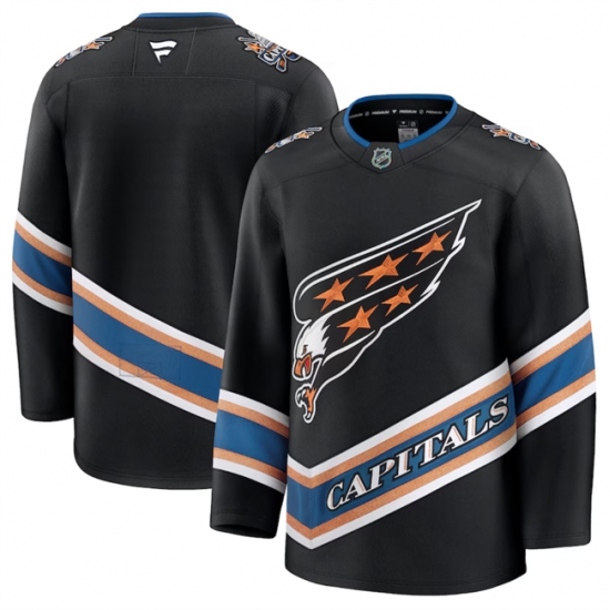 Men Washington Capitals Blank Black 2024 25 Alternate Stitched Hockey Jersey Men Washington Capitals Blank Black 2024 25 Alternate Stitched Hockey Jersey