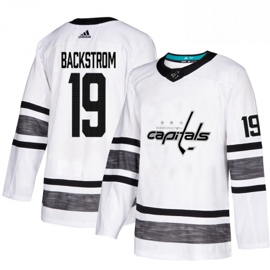 Mens Adidas Washington Capitals 19 Nicklas Backstrom White 2019 All Star Game Parley Authentic Stitched NHL Jersey Mens Adidas Washington Capitals 19 Nicklas Backstrom White 2019 All Star Game Parley Authentic Stitched NHL Jersey