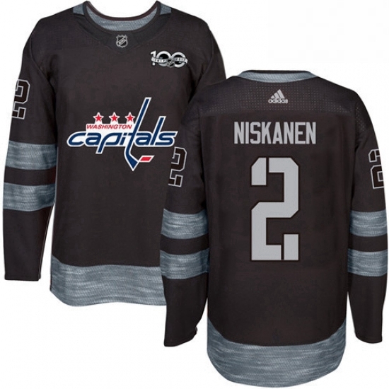 Mens Adidas Washington Capitals 2 Matt Niskanen Authentic Black 1917 2017 100th Anniversary NHL Jersey Mens Adidas Washington Capitals 2 Matt Niskanen Authentic Black 1917 2017 100th Anniversary NHL Jersey