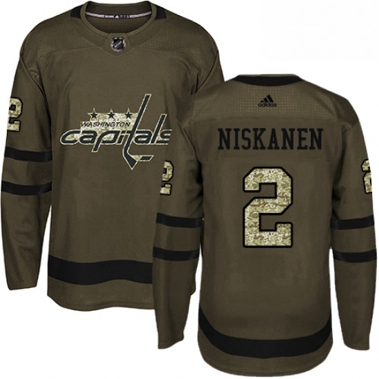 Mens Adidas Washington Capitals 2 Matt Niskanen Premier Green Salute to Service NHL Jersey Mens Adidas Washington Capitals 2 Matt Niskanen Premier Green Salute to Service NHL Jersey