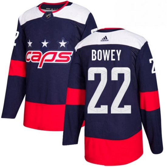 Mens Adidas Washington Capitals 22 Madison Bowey Authentic Navy Blue 2018 Stadium Series NHL Jersey Mens Adidas Washington Capitals 22 Madison Bowey Authentic Navy Blue 2018 Stadium Series NHL Jersey