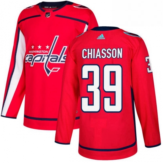Mens Adidas Washington Capitals 39 Alex Chiasson Premier Red Home NHL Jersey Mens Adidas Washington Capitals 39 Alex Chiasson Premier Red Home NHL Jersey
