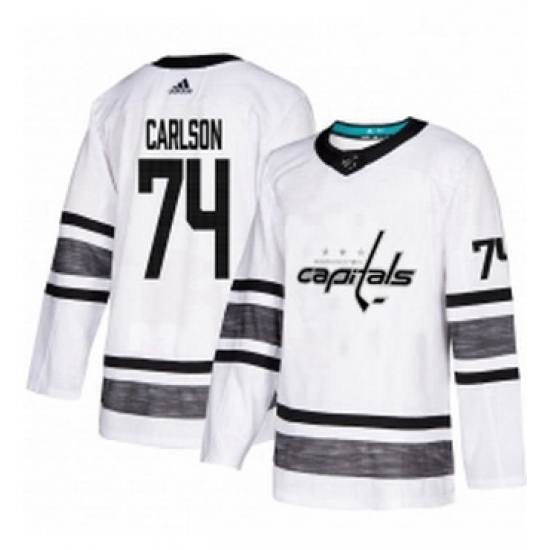 Mens Adidas Washington Capitals 74 John Carlson White 2019 All Star Game Parley Authentic Stitched NHL Jersey Mens Adidas Washington Capitals 74 John Carlson White 2019 All Star Game Parley Authentic Stitched NHL Jersey