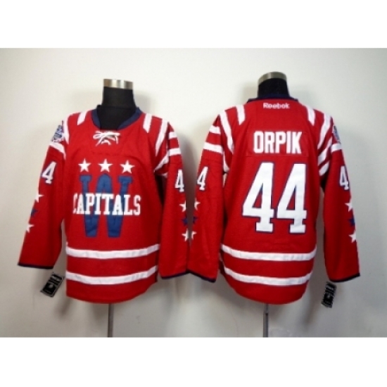 NHL Washington Capitals #44 Brooks Orpik Red Stitched Jerseys(2015 Winter Classic) NHL Washington Capitals #44 Brooks Orpik Red Stitched Jerseys(2015 Winter Classic)