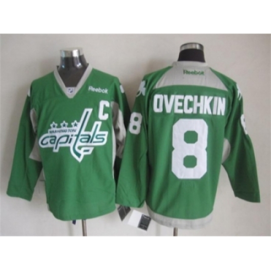 NHL Washington Capitals 8 alex Ovechkin green jerseys NHL Washington Capitals 8 alex Ovechkin green jerseys
