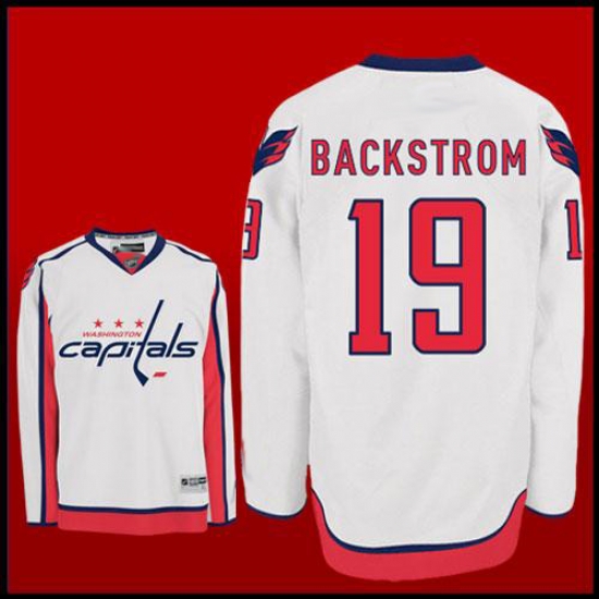 RBK hockey jerseys Washington Capitals #19 BACKSTROM WHITE RBK hockey jerseys Washington Capitals #19 BACKSTROM WHITE