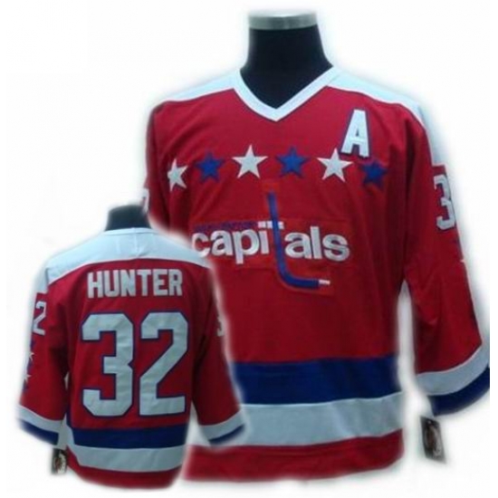 Washington Capitals CCM jerseys DALE HUNTER Jersey #32 red Washington Capitals CCM jerseys DALE HUNTER Jersey #32 red