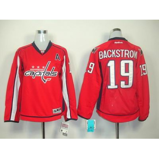 Women Washington Capitals #19 BACKSTROM red jerseys Women Washington Capitals #19 BACKSTROM red jerseys
