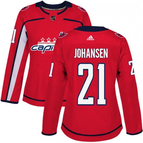 Womens Adidas Washington Capitals 21 Lucas Johansen Premier Red Home NHL Jersey Womens Adidas Washington Capitals 21 Lucas Johansen Premier Red Home NHL Jersey