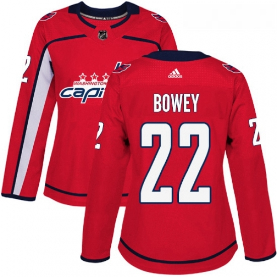 Womens Adidas Washington Capitals 22 Madison Bowey Authentic Red Home NHL Jersey Womens Adidas Washington Capitals 22 Madison Bowey Authentic Red Home NHL Jersey